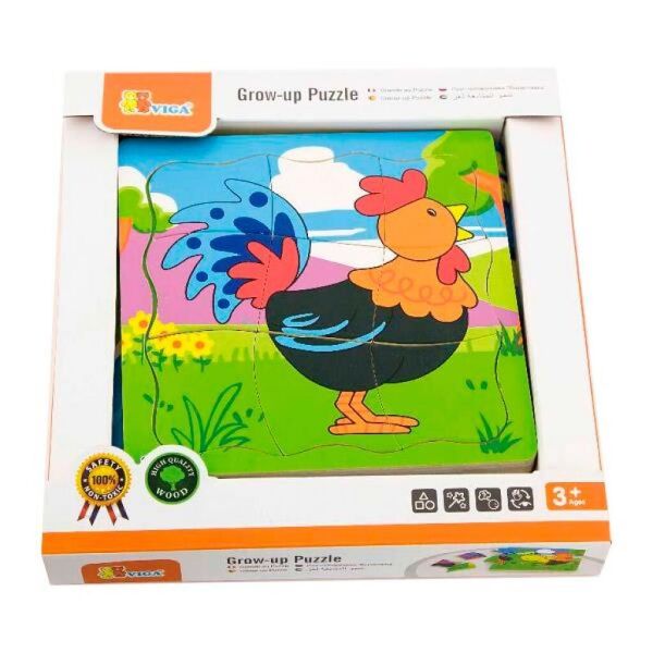

Пазл Viga Toys Петушок (50113)