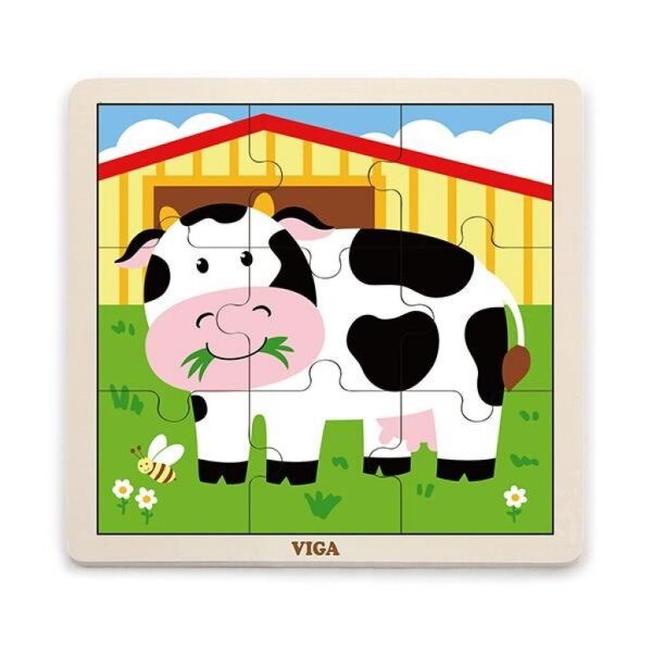 

Пазл Viga Toys Корова (51438)