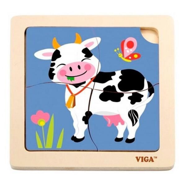 

Пазл Viga Toys Корова (51313)