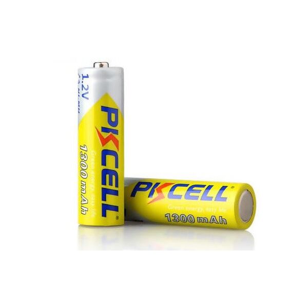 

Акумулятор PKCELL 1.2V AA 1300mAh NiMH Rechargeable Battery, 2 штуки в блістері ціна за блістер, Q