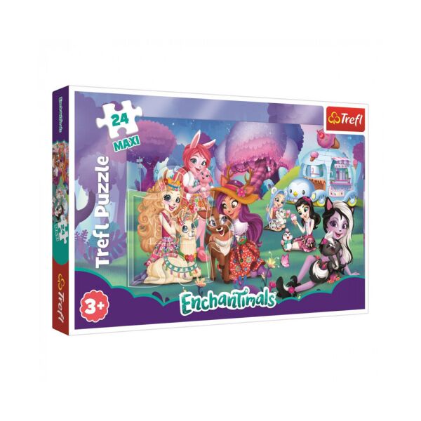 

Пазл Trefl Maxi Веселый мир Enchantimals 24 элементов (6336401)