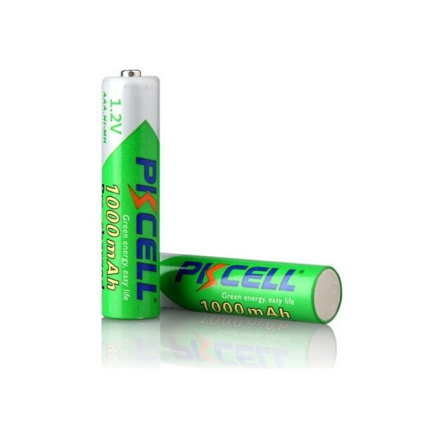 

Акумулятор PKCELL 1.2V AAA 1000mAh NiMH Already Charged, 2 штуки в блістері ціна за блістер, Q12