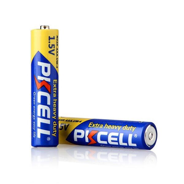 

Батарейка сольова PKCELL 1.5V AAA / R03, 2 штуки в блістері ціна за блістер, Q12