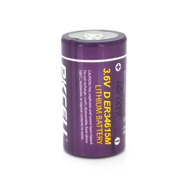 

Батарейка літієва PKCELL ER34615M, 3.6V 13000mah, OEM