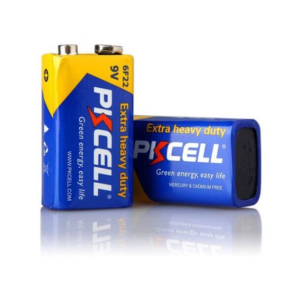 

Батарейка сольова PKCELL 9V / 6LR61, крона, 1 штука shrink ціна за shrink, Q10
