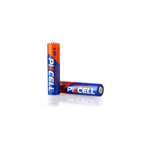 

Батарейка лужна PKCELL 1.5V AAA / LR03, 2 штуки в блістері ціна за блістер, Q12
