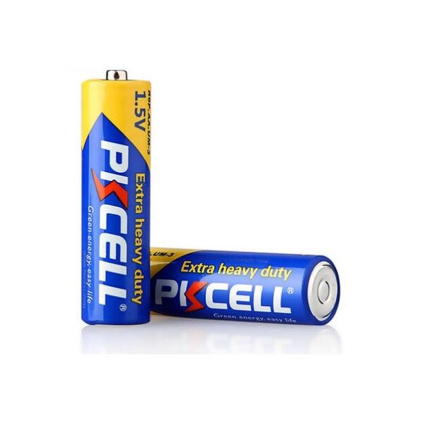

Батарейка сольова PKCELL 1.5V AA / R6, 2 штуки shrink ціна за shrink, Q20