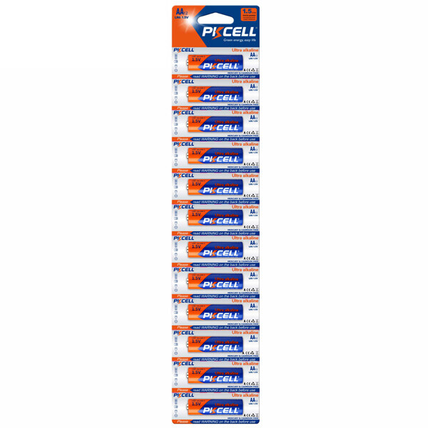 

Батарейка сольова PKCELL 1.5V AA / R6, 12 штук в блістері ціна за блістер, Q10
