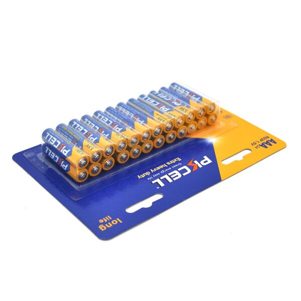

Батарейка сольова PKCELL 1.5V AAA / R03, 24 штуки в блістері ціна за блістер, Q12