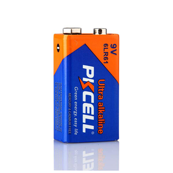 

Батарейка лужна PKCELL 9V / 6LR61, крона, 1 штука shrink ціна за shrink, Q24