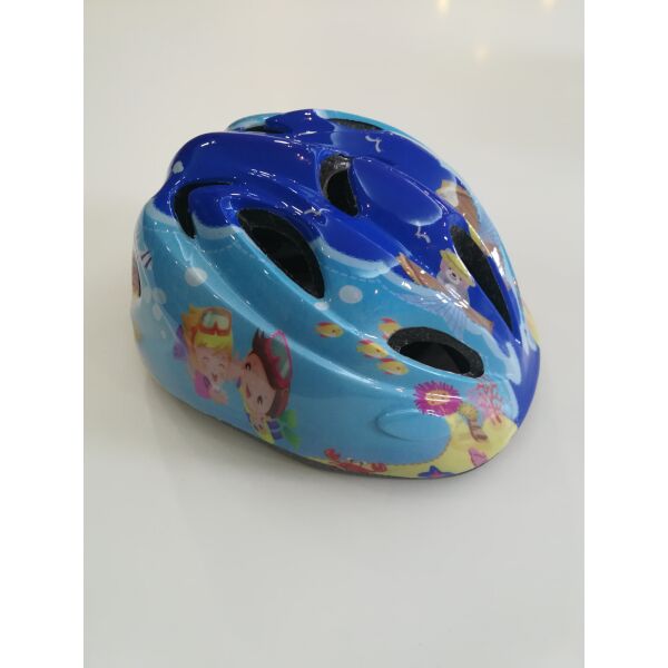 

Велосипедный детский шлем Velo Helmet Baby 50 - 54 см Голубой с синим