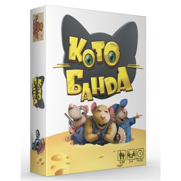 

Карточная настольная игра Bombat "КотоБанда" (800378)