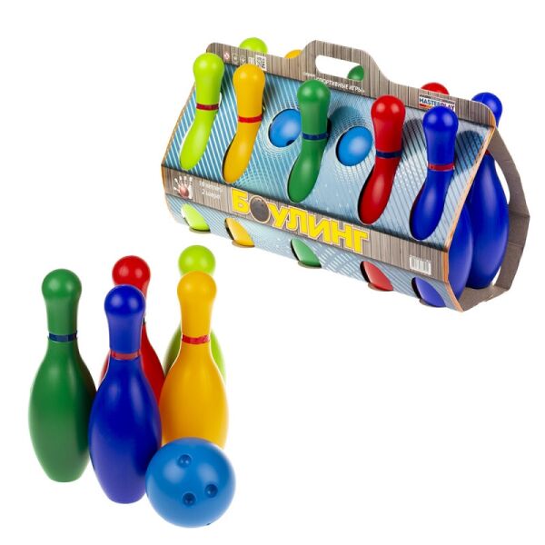 

Игровой набор для боулинга "Кегли 10" Colorplast (1-002)