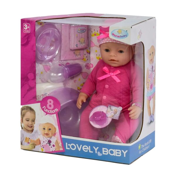 

Интерактивный пупс с аксессуарами Lovely Baby 42 см Вид 7