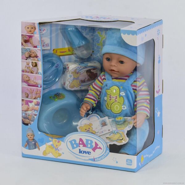 

Пупс функциональный "Baby born" 8 функций, с аксессуарами