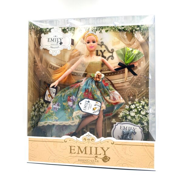 

Кукла Эмили Emily Fashion Classics с рыжими волосами в красивом платье 30см вид 7