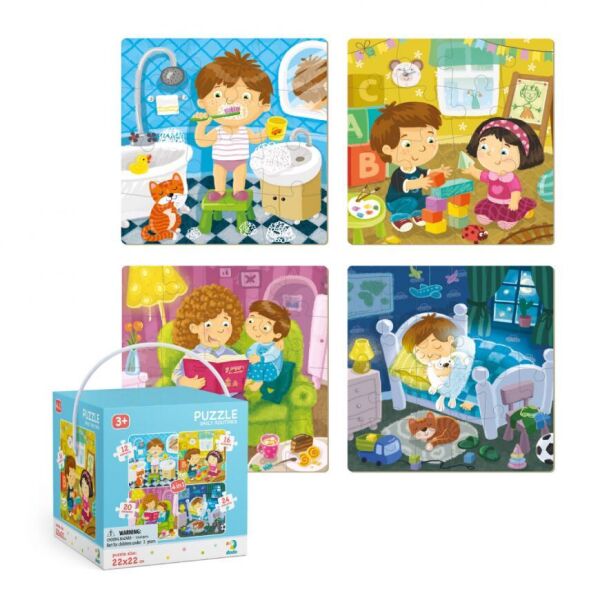 

Пазл Додо 4 в 1 "Мой день" Dodo Puzzle