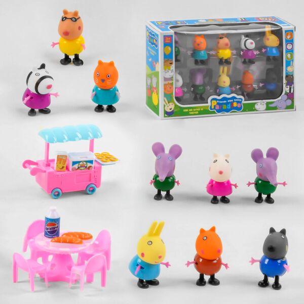 

Игровой набор фигурки Свинка Пеппа Летнее кафе