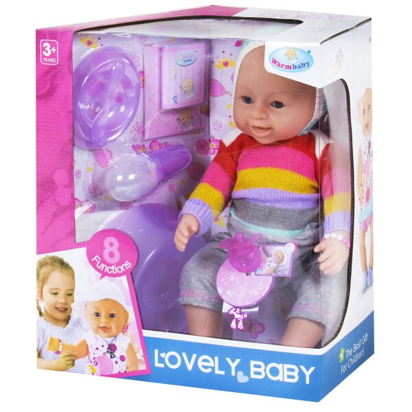 

Интерактивный пупс с аксессуарами Lovely Baby 42 см Вид 4