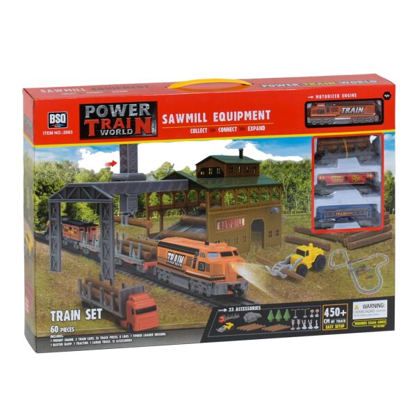 

Железная дорога Power Train 45 элемент, длина путей 300 см