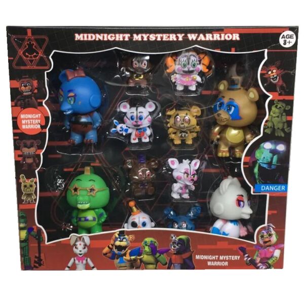 

Игровой набор героев Аниматроники Пять Ночей с Фредди Five Nights at Freddys 12 в 1