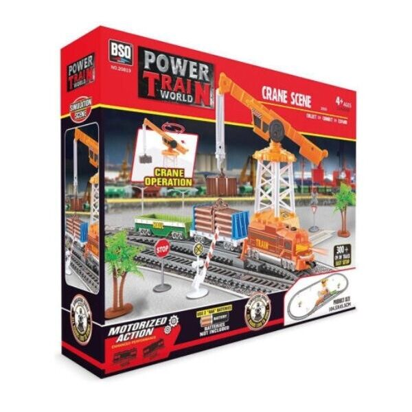 

Железная дорога Power Train 104 х 45 см