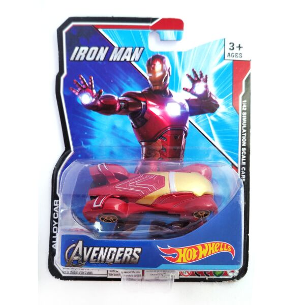 

Машинка Hot Wheels Avengers Iron Man Хот Вилс Мстители Железный человек