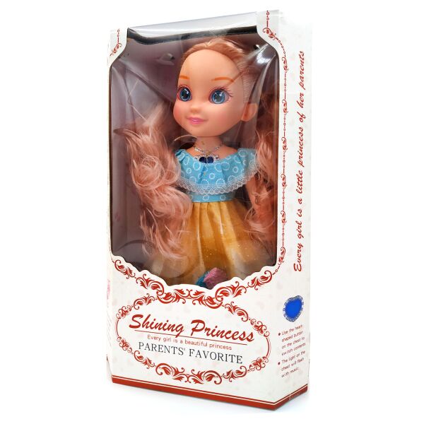 

Музыкальная Кукла Shining Princess в цветном кружевном платье