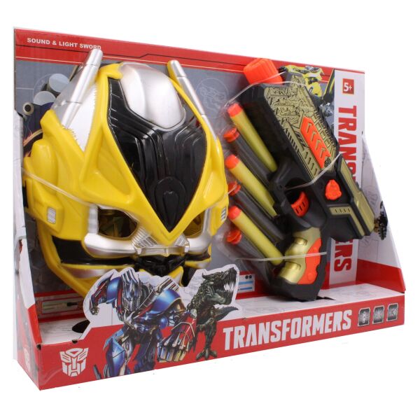 

Игровой набор Transformers Маска Бамблби и пистолет с мягкими патронами