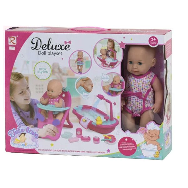 

Пупс с мебелью и аксессуарами Deluxe 35 см