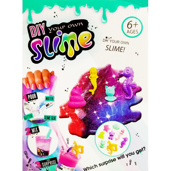 

Набор для создания слайма / лизуна своими руками "DIY slime"