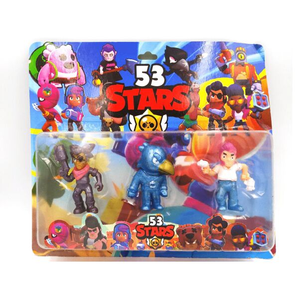

Фигурки Бравл Старс Brawl Stars 3 в 1 Вид 2