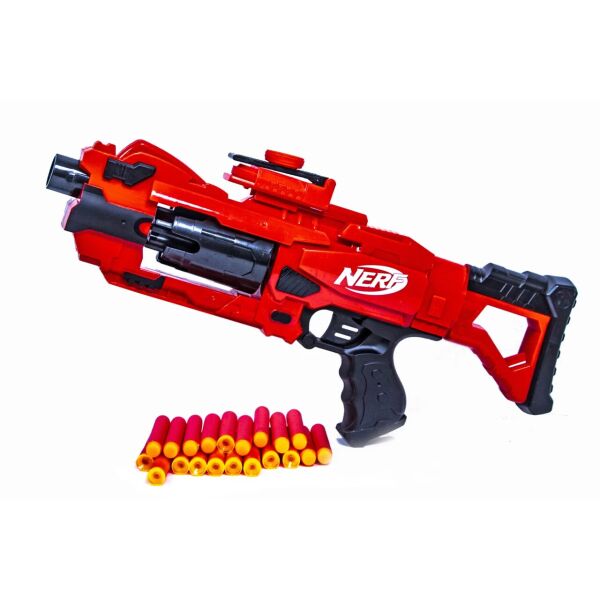 

Автомат бластер "Nerf" с мягкими поролоновыми пулями \ Нерф Blaze Storm