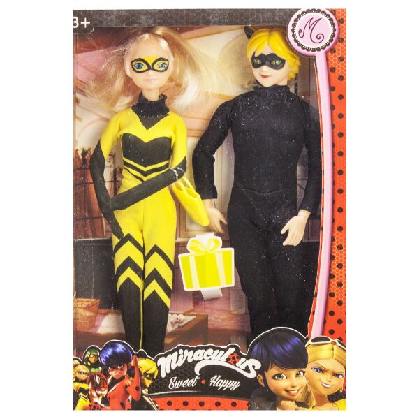 

Набор кукол "Леди пчела и Супер Кот" "Lady Bug and Super Cat"