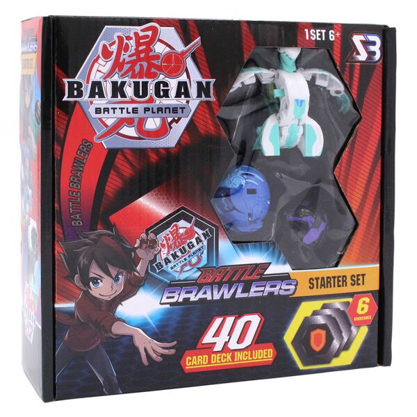 

Набор бакуганов Bakugan 3шт вид 6
