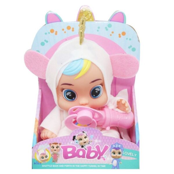 

Кукла пупс "Cry Baby: Magic Tears Dreamy Unicorn" Плачущий младенец Единорог 17см