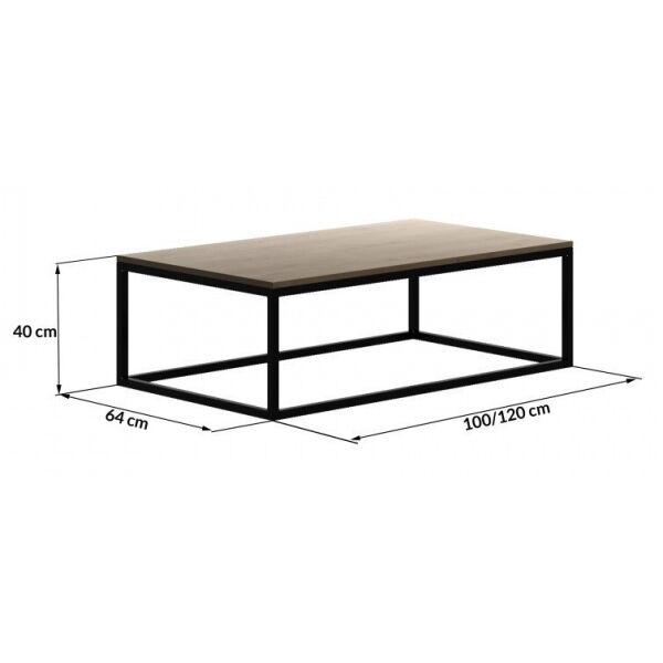 

Журнальный столик в стиле LOFT (Model №615)