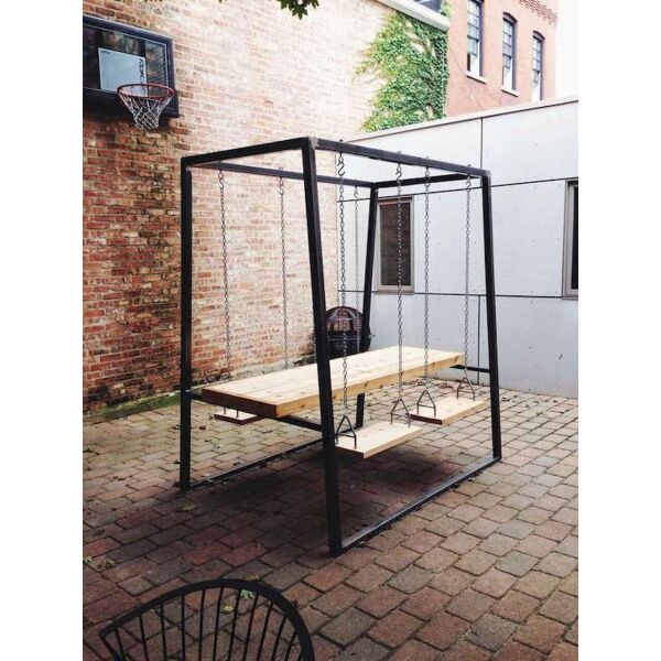 

Садовый стол в стиле LOFT (Model №1552)
