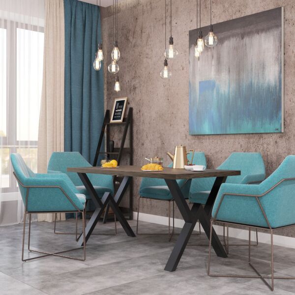 

Обеденный стол в стиле LOFT (Model №1162)