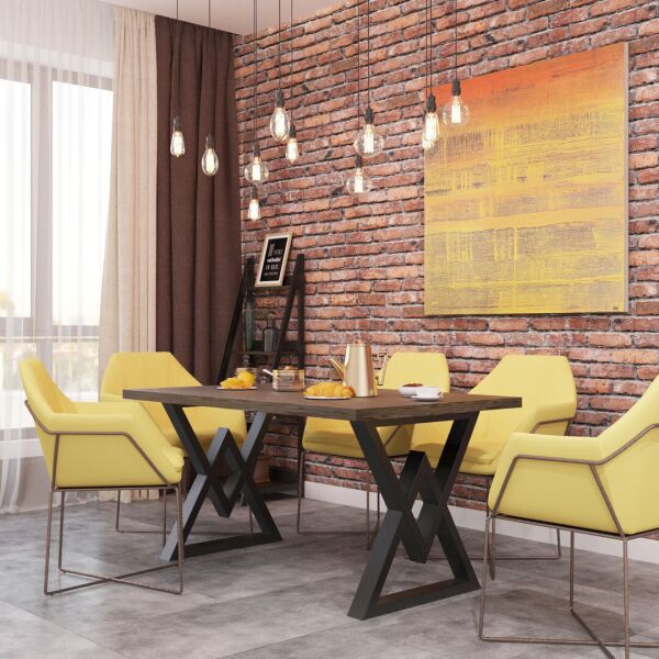 

Обеденный стол в стиле LOFT (Model №1163)