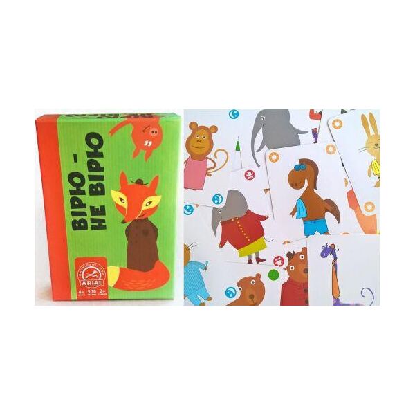 

Настольная игра "Верю - не верю" 37400