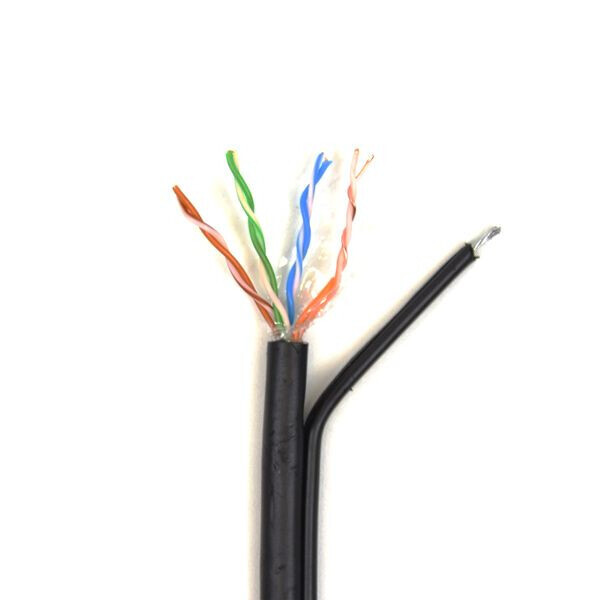 

UTP 4*2*0.5-CU PE MT кат.5е (UTP медь наружный с несущим тросом) бухта 305м