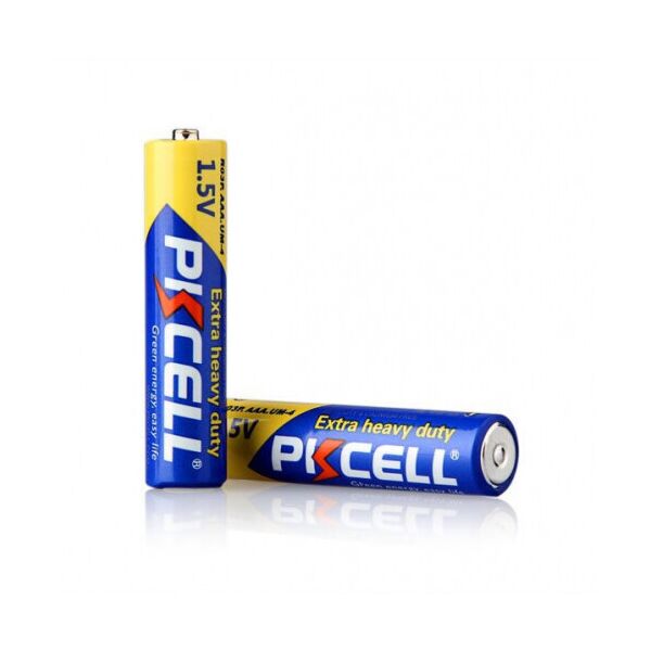

Батарейка солевая PKCELL 1.5V AAA / R03, 2 штуки shrink цена за shrink, Q20