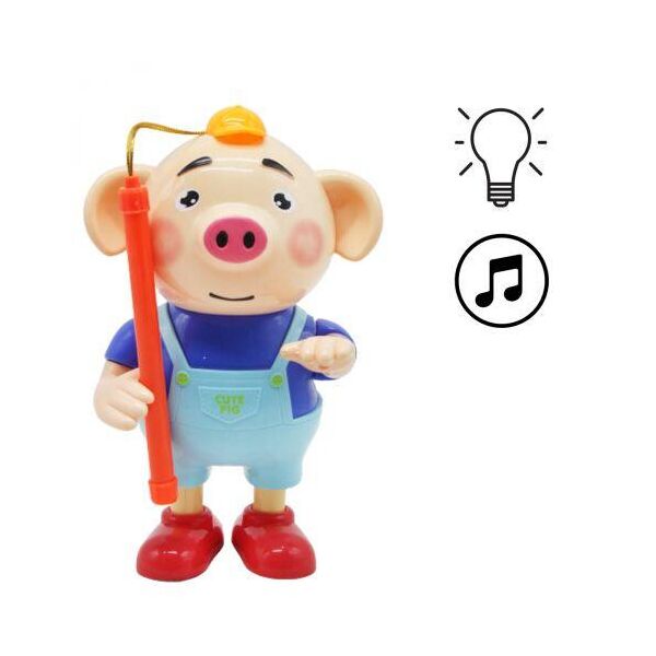 

Музыкальная игрушка "Поросёнок" Кв-027