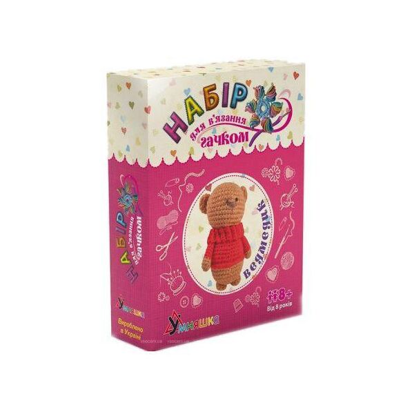

Набор для вязания "Мягкая игрушка: Мишка" ВК-003