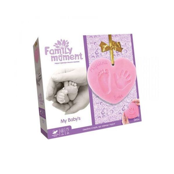 

Набор для отпечатка ручки и ножки "Family Moment", FMM-01-02 (рус) FMM-01-01,02