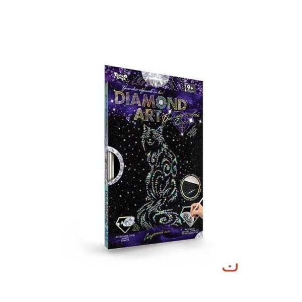 

Набор для креативного творчества "DIAMOND ART", "Кот" DAR-01-08