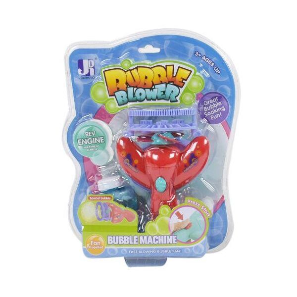 

Пистолет с мыльными пузырями "Bubble Machine", красный P8918