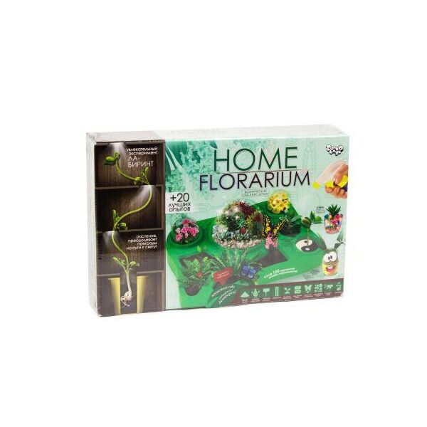 

Набор для выращивания растений "Home Florarium" (рус) HFL-01-01