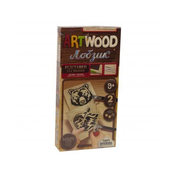 

Набор для выпиливания "ARTWOOD: Подставки под чашки" (укр) LBZ-02-01U